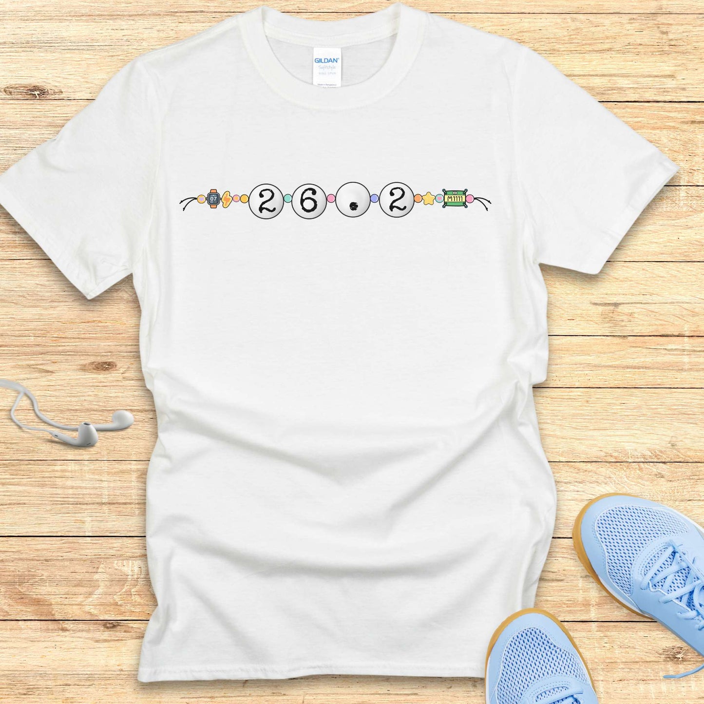 Running T-Shirt for Women Shirt Marathon 26.2 Friendship Bracelet