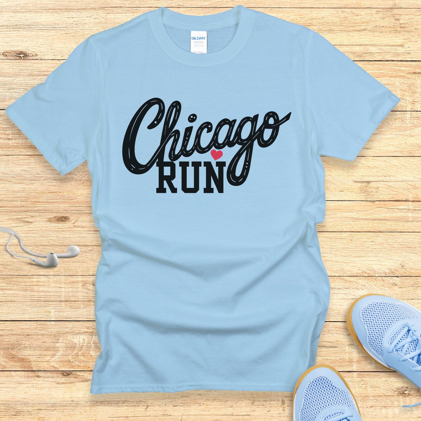Empowering Running T-Shirt for Women Shirt Chicago Race Day Run
