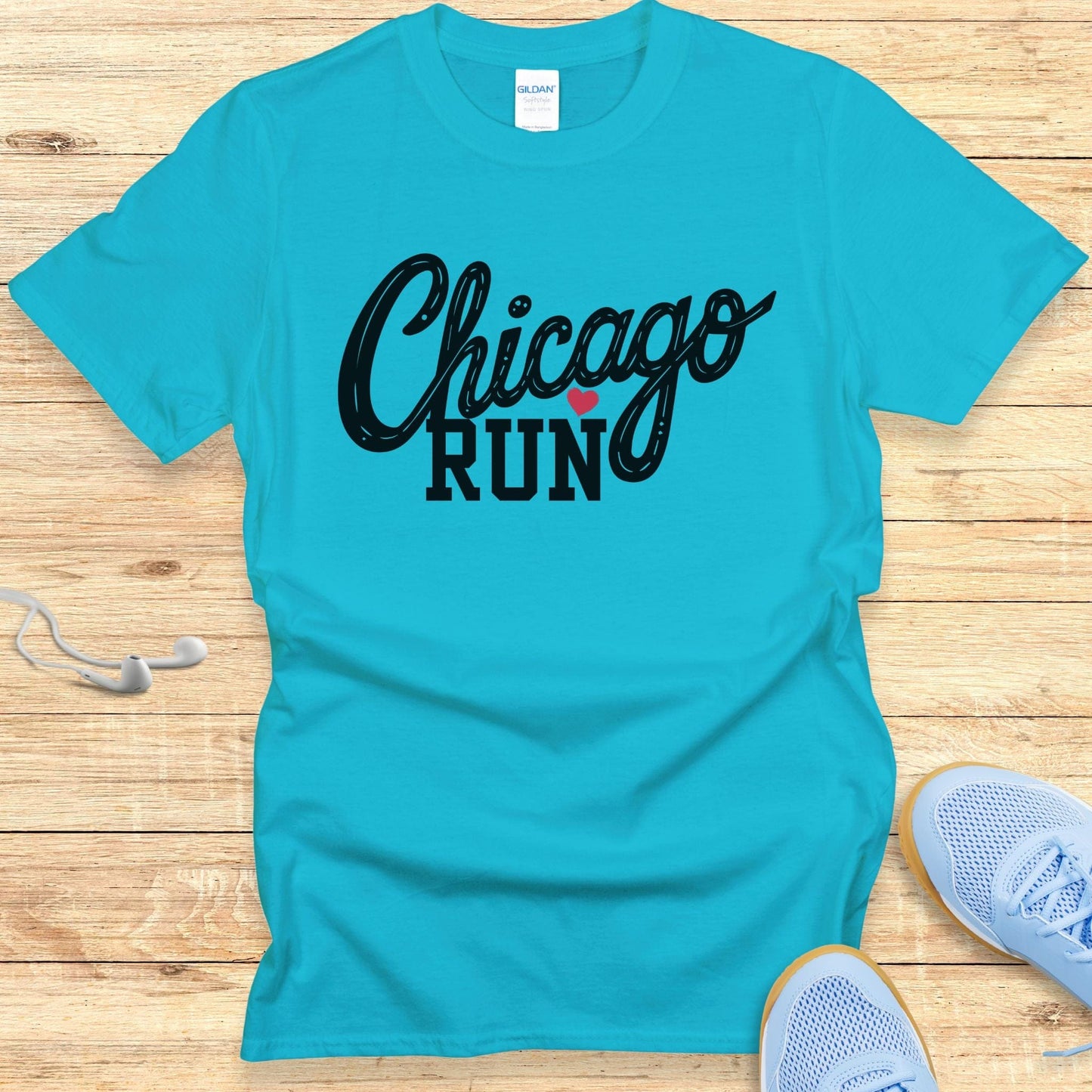 Empowering Running T-Shirt for Women Shirt Chicago Race Day Run