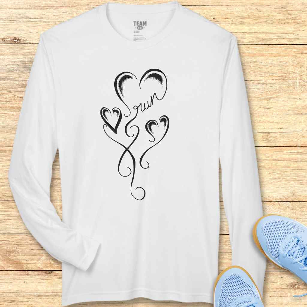 Swirl Run Moisture-Wicking & Lightweight Performance Running Shirt