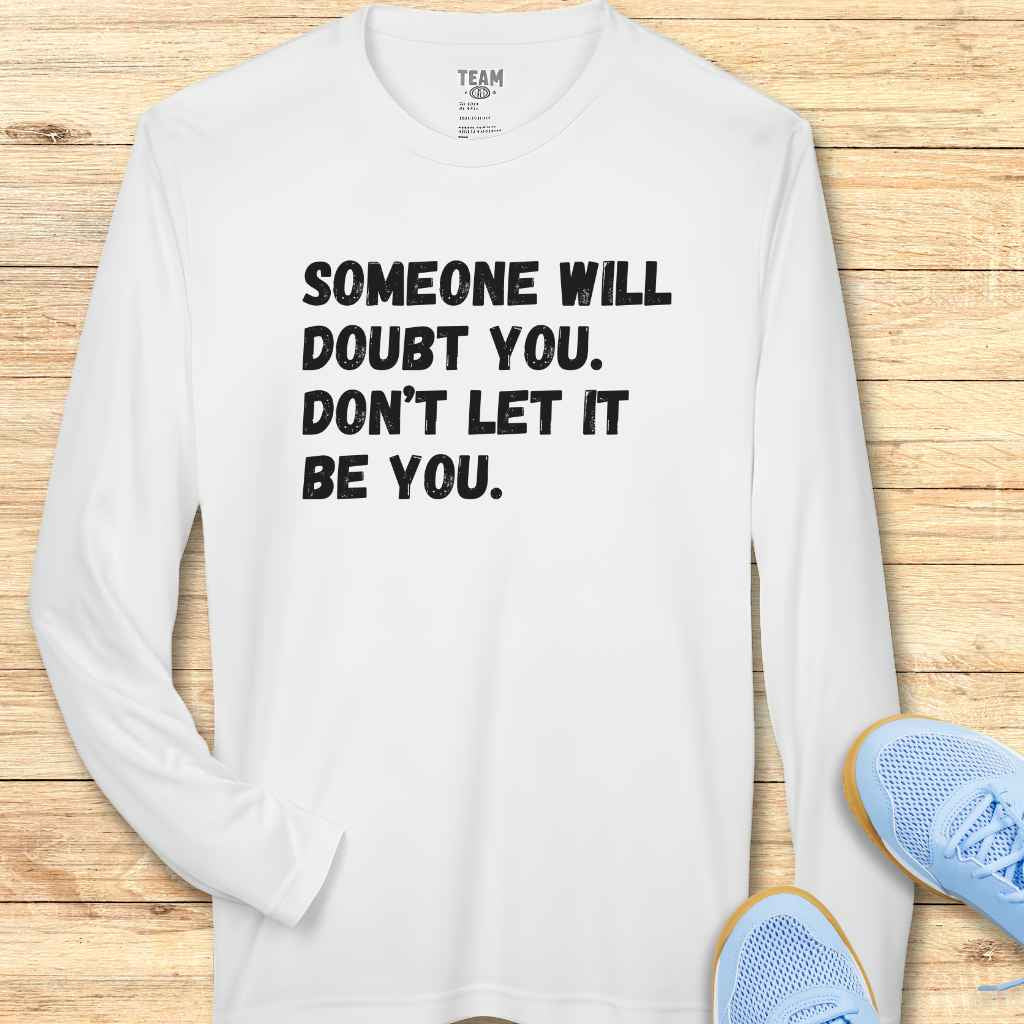 No Doubts Moisture-Wicking & Lightweight Performance Running Shirt