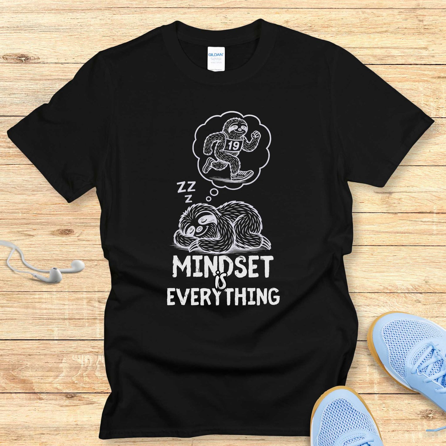 Empowering Running Shirt Women Runners T-Shirt Mindset is Everything