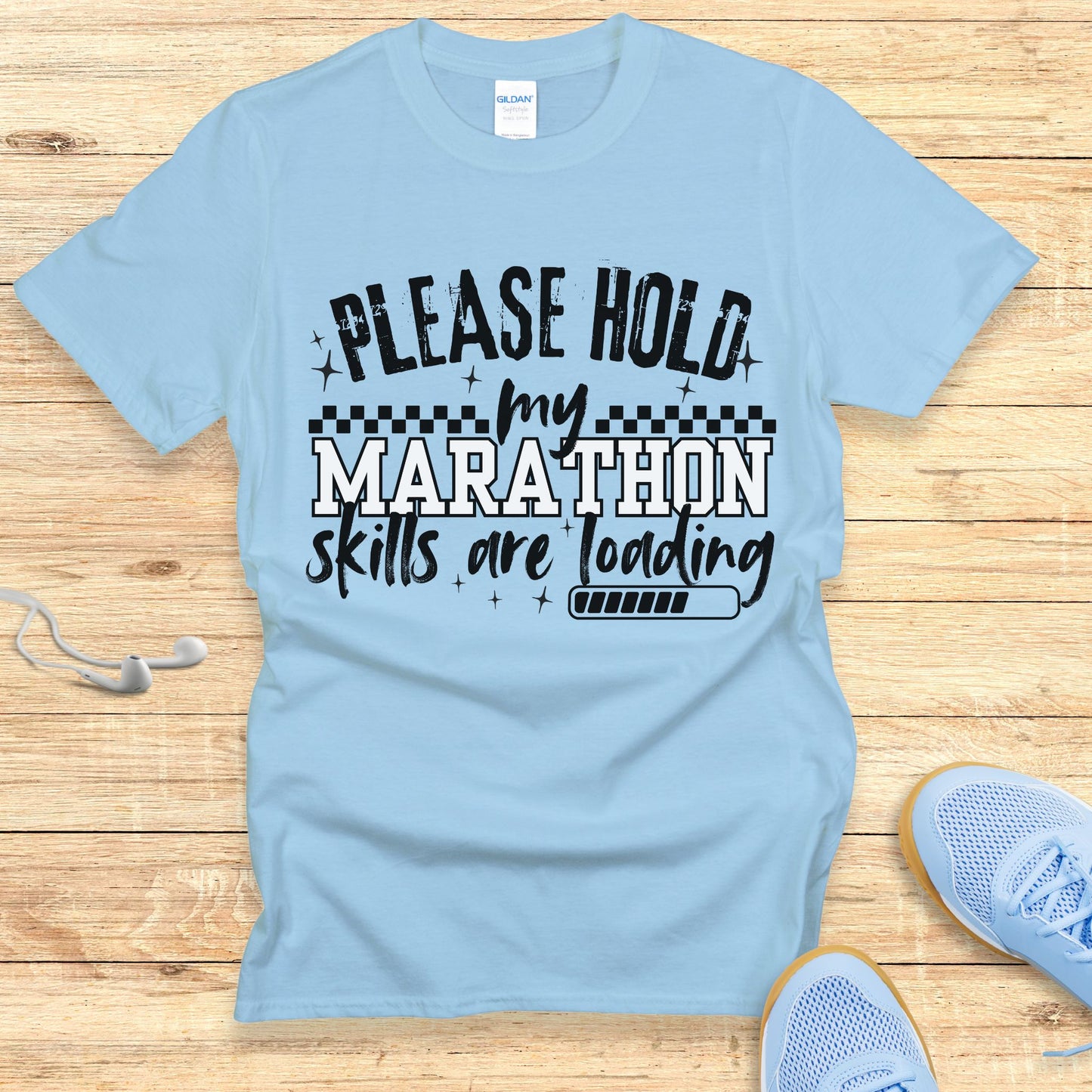 Funny Women’s Running Shirt Marathon Skills T-Shirt