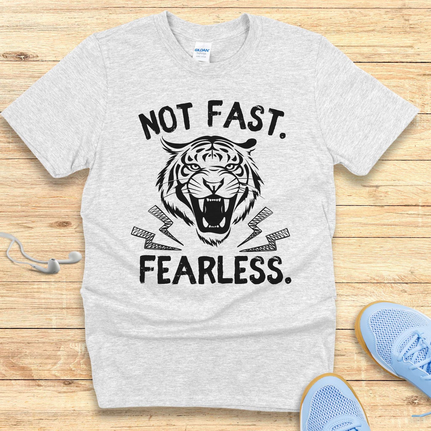 Empowering Running Shirt Women Runners T-Shirt Not Fast. Fearless.