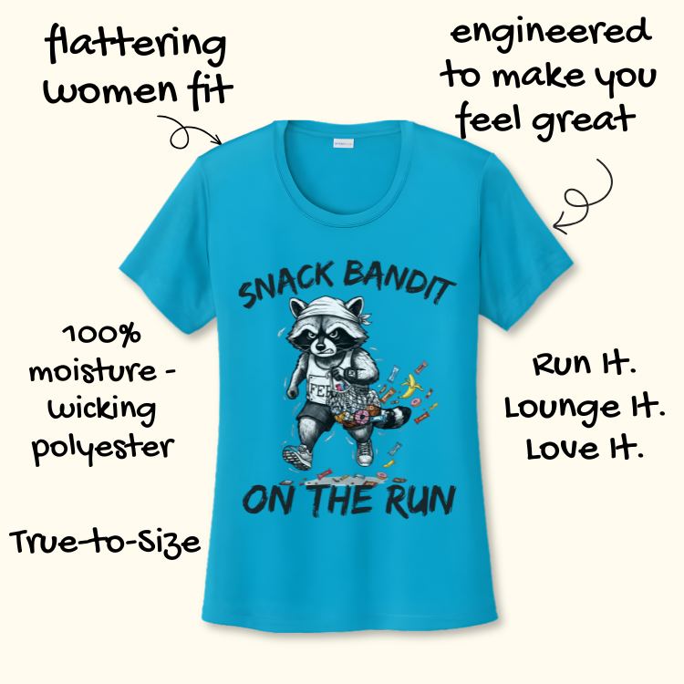 Snack Bandit Performance Tee