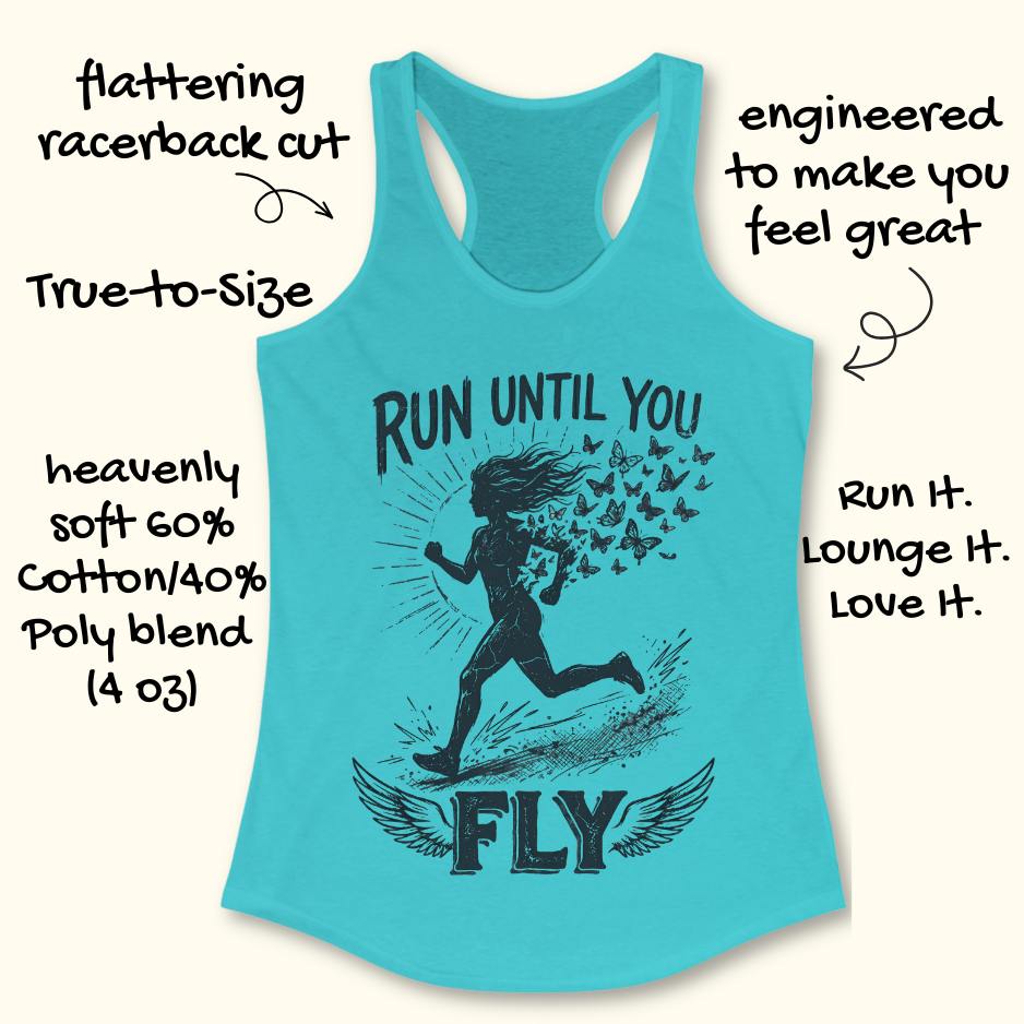 Run Until You Fly Tank Top
