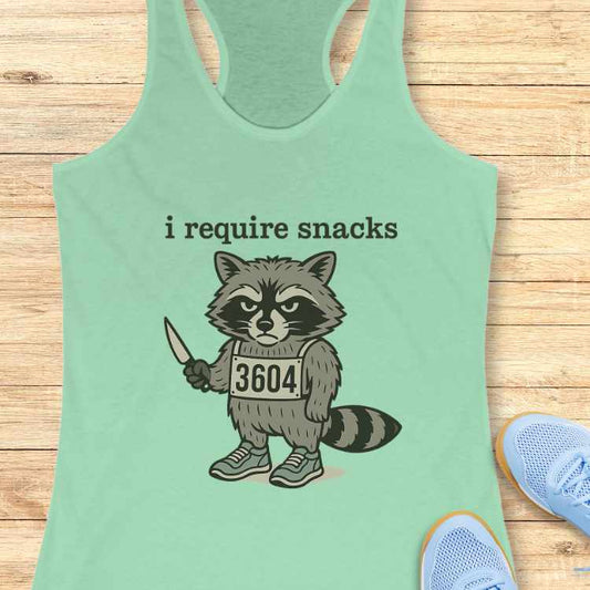 I require Snacks Tank Top