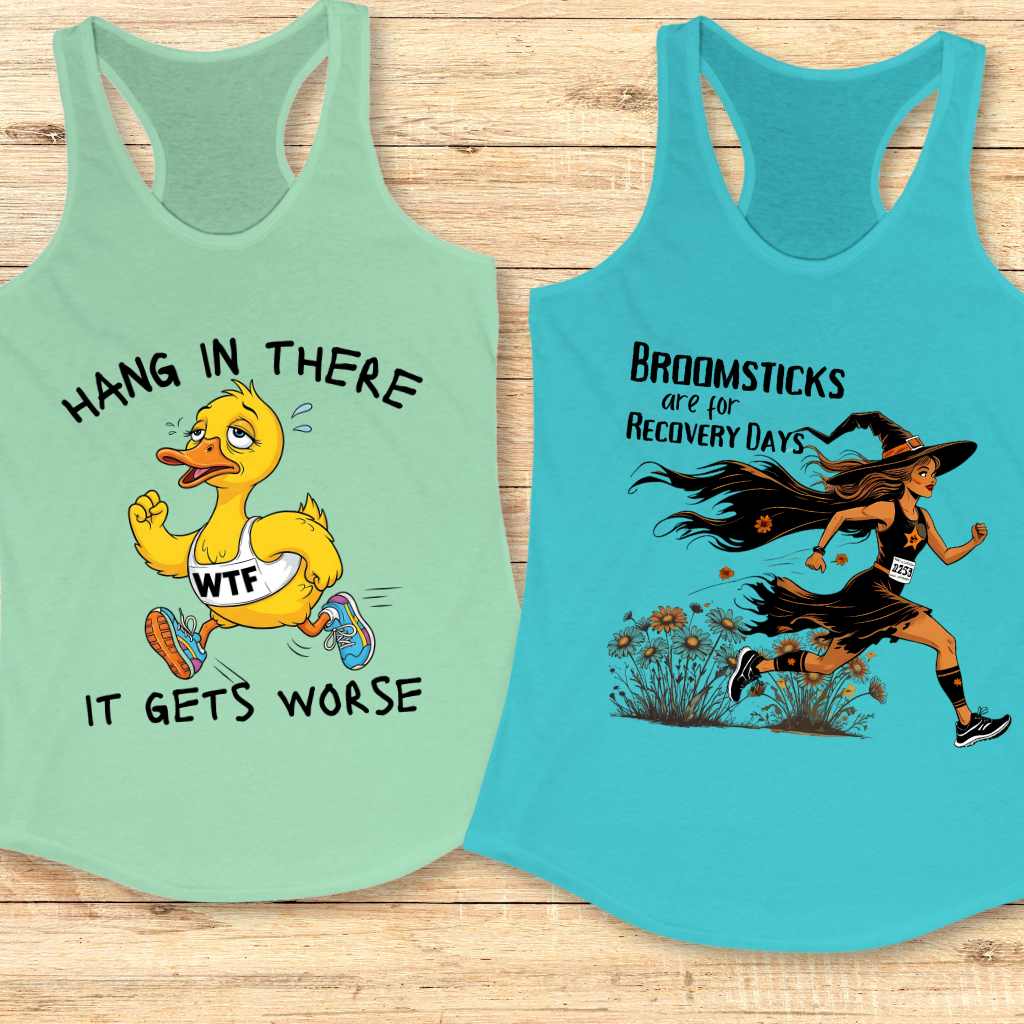 Best funny running gifts for women. Sarcastic running shirts and apparel. Shop sarcastic fitness apparel and gear with funny slogans, perfect for women  runners