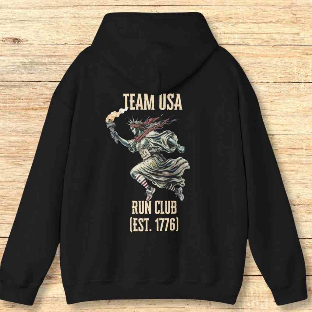 Team USA Run Club Hoodie Sweatshirt