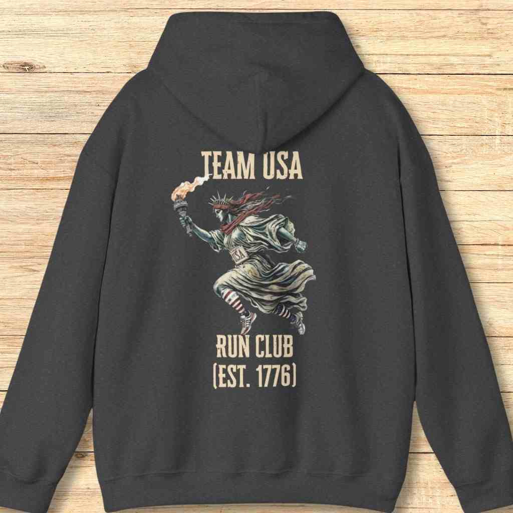Team USA Run Club Hoodie Sweatshirt