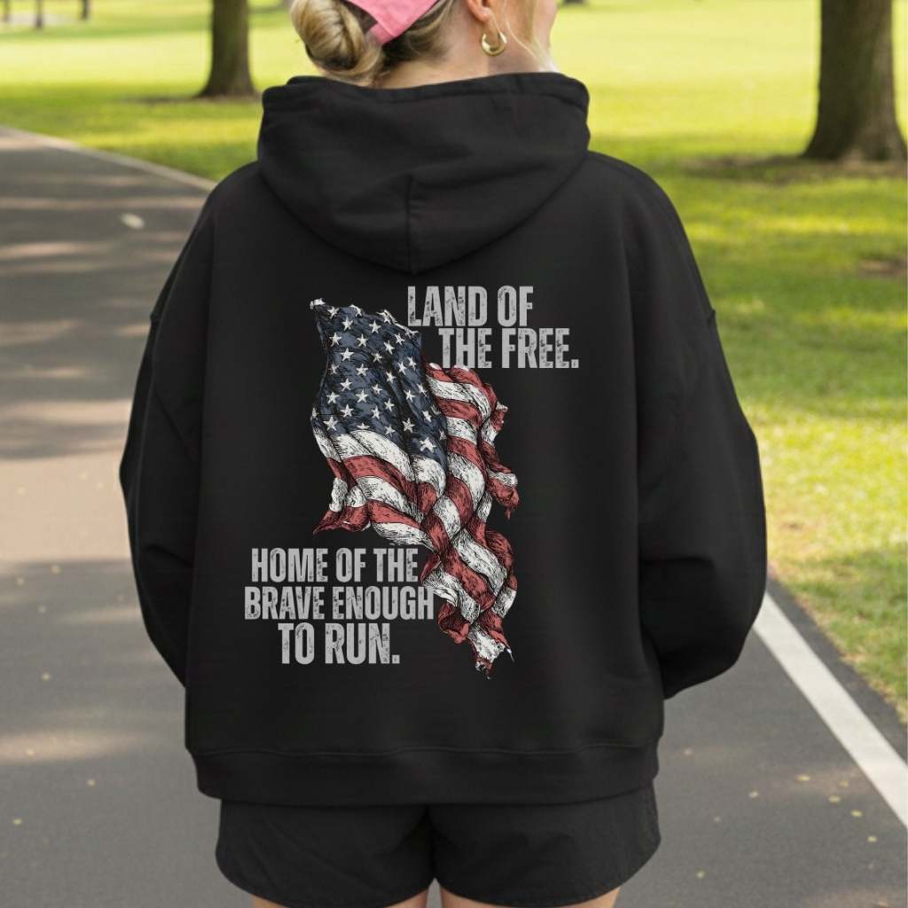 Land Of The Free Hoodie Sweatshirt