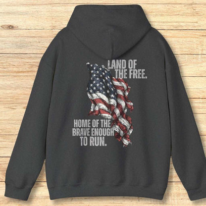 Land Of The Free Hoodie Sweatshirt