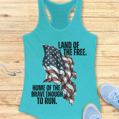 Land Of The Free Tank Top