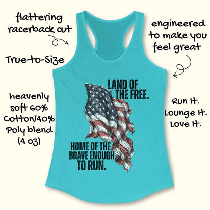Land Of The Free Tank Top