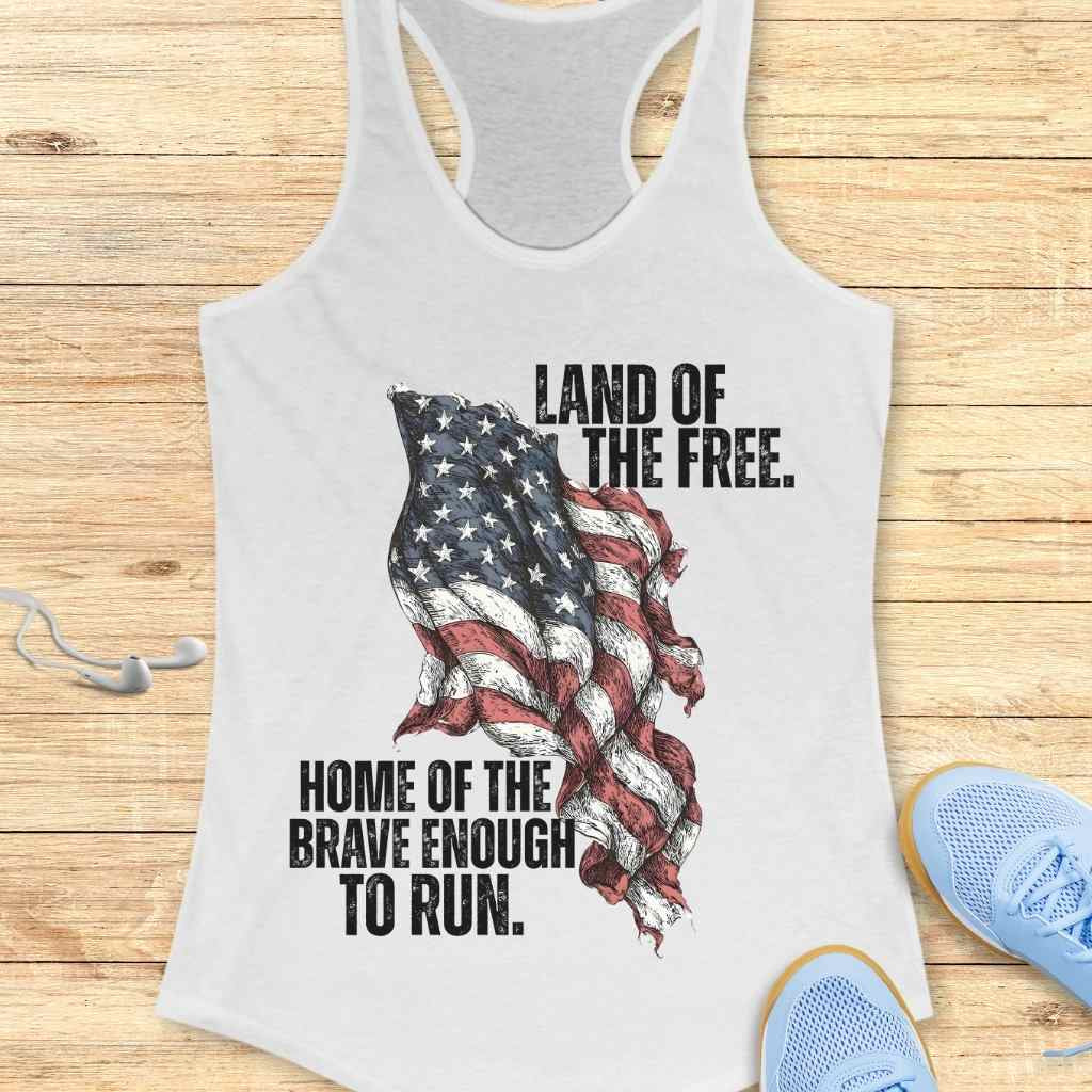 Land Of The Free Tank Top