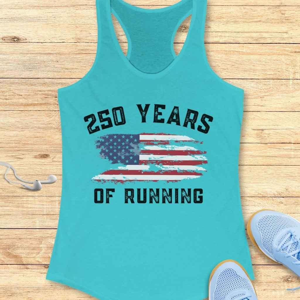 250 Years Running Tank Top