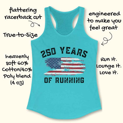 250 Years Running Tank Top