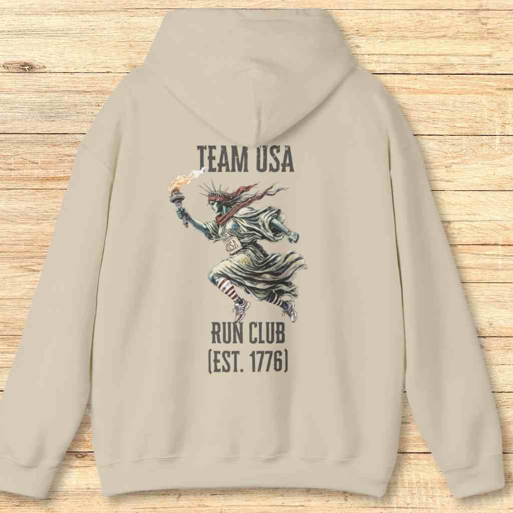 Team USA Run Club Hoodie Sweatshirt