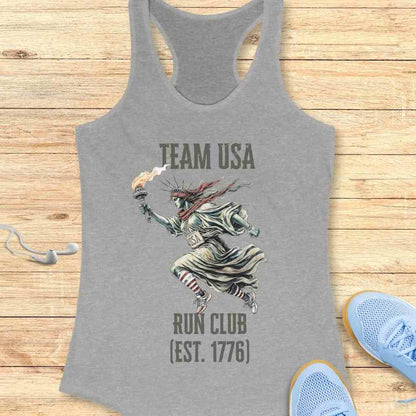 Team USA Run Club Tank Top