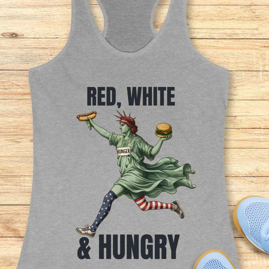 Red White & Hungry Tank Top
