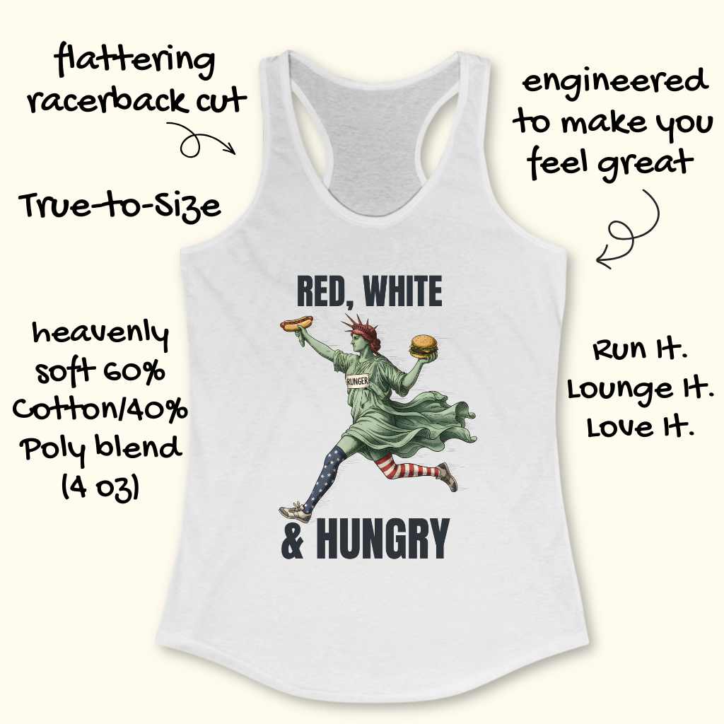 Red White & Hungry Tank Top