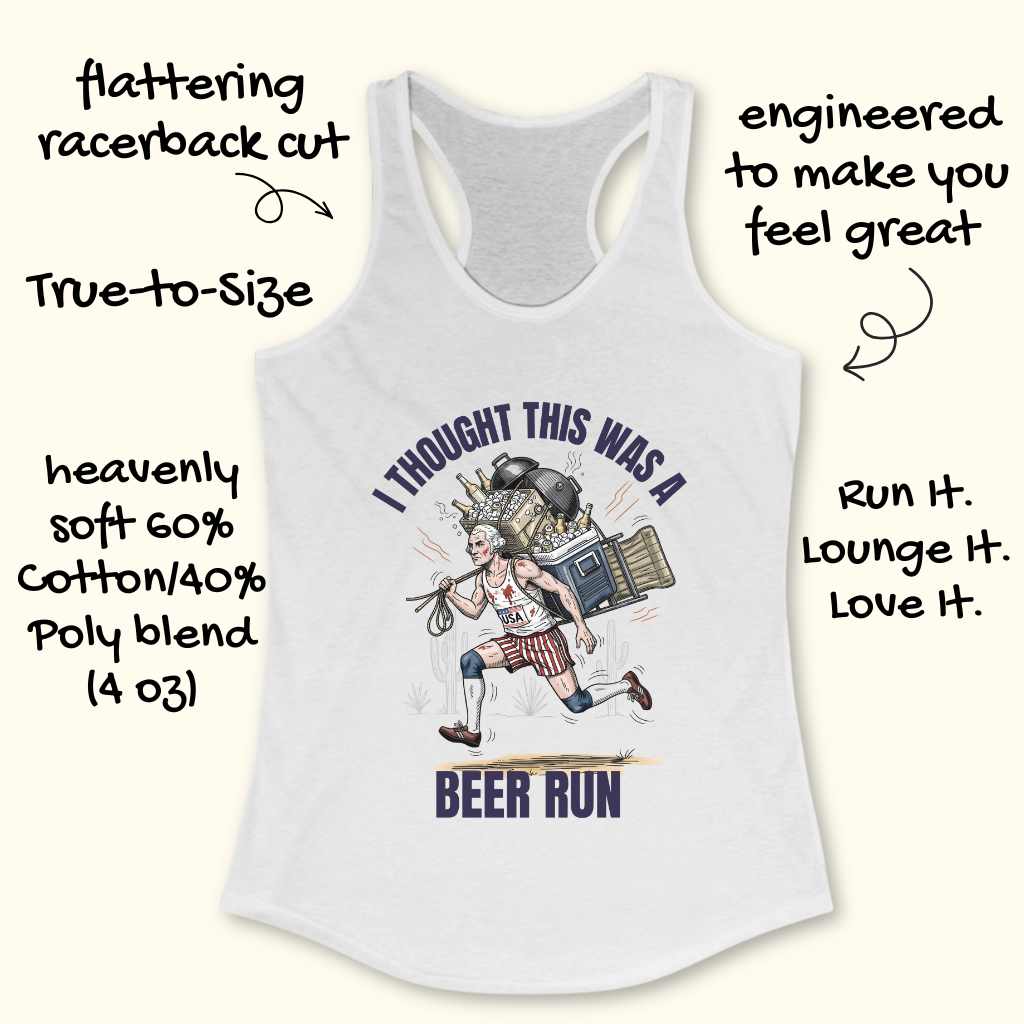 Beer Run Tank Top