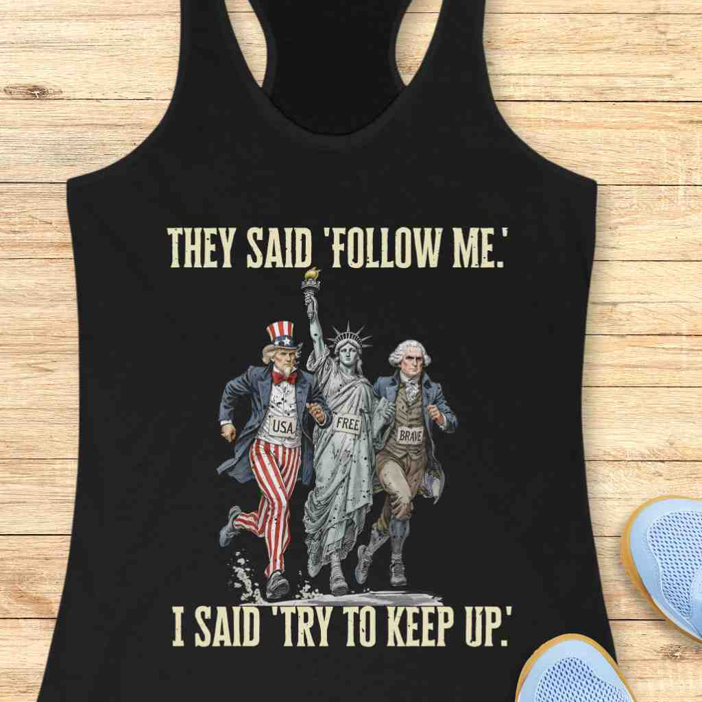 Try to Keep Up Tank Top