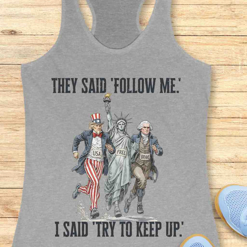 Try to Keep Up Tank Top