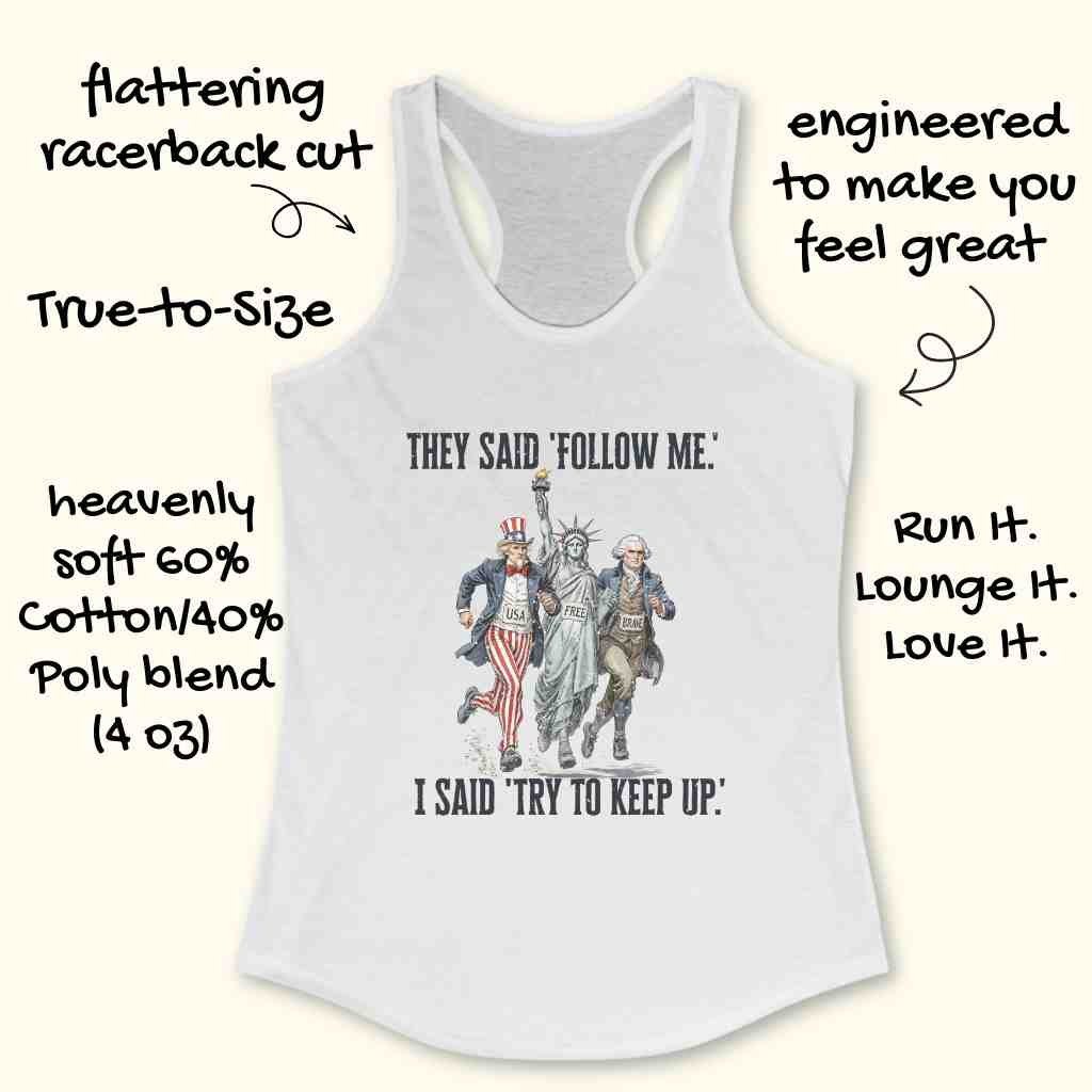 Try to Keep Up Tank Top