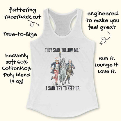 Try to Keep Up Tank Top