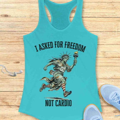 Asked For Freedom Tank Top