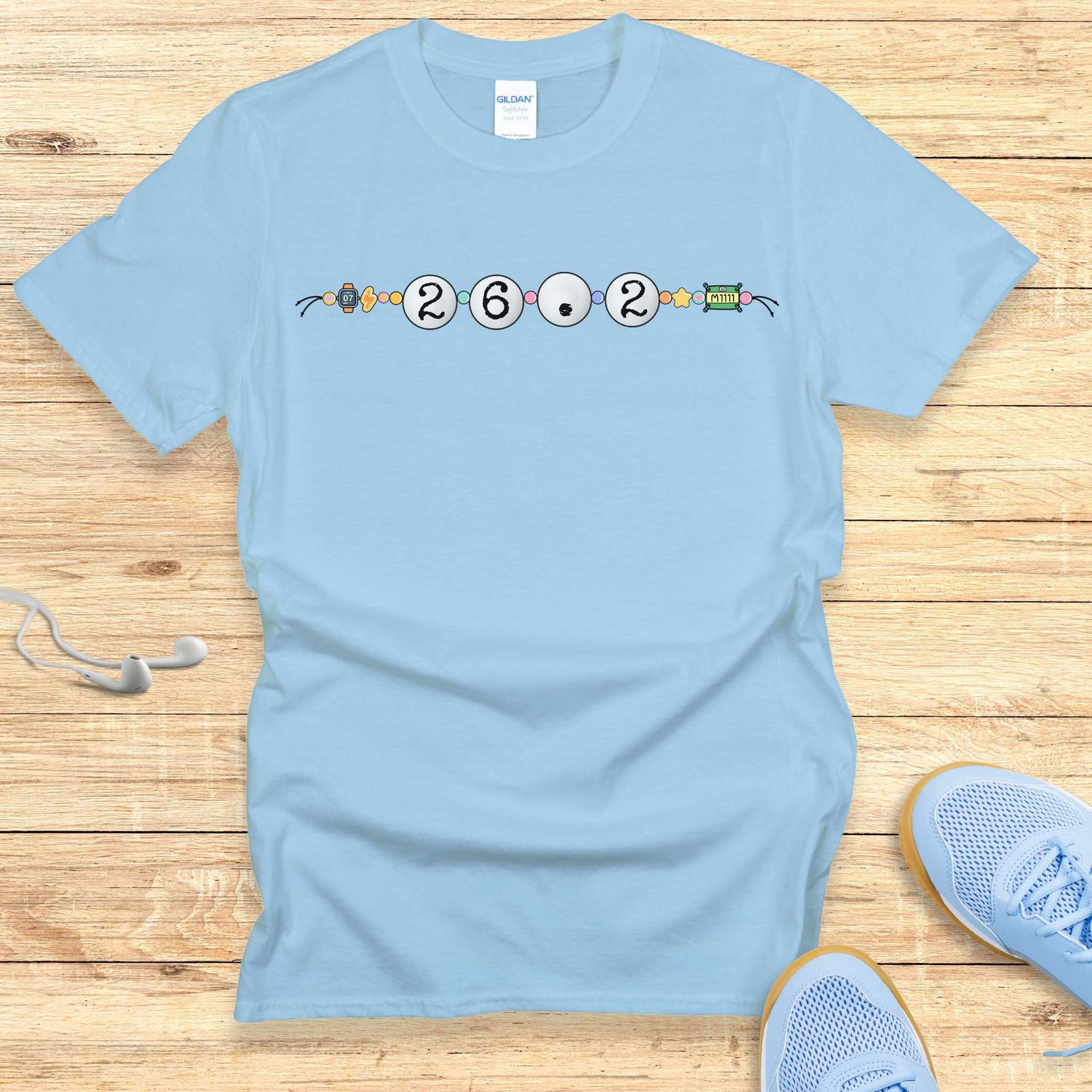 Running T-Shirt for Women Shirt Marathon 26.2 Friendship Bracelet