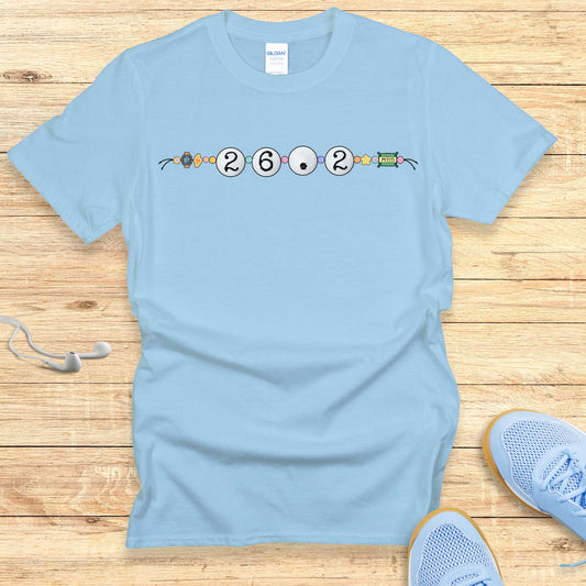Running T-Shirt for Women Shirt Marathon 26.2 Friendship Bracelet