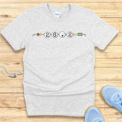 Running T-Shirt for Women Shirt Marathon 26.2 Friendship Bracelet
