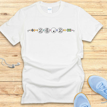 Running T-Shirt for Women Shirt Marathon 26.2 Friendship Bracelet