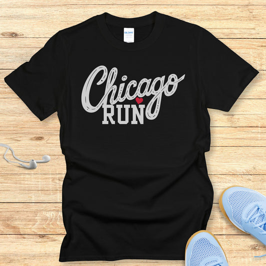 Empowering Running T-Shirt for Women Shirt Chicago Race Day Run