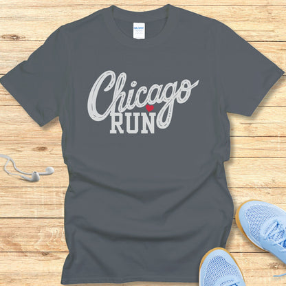 Empowering Running T-Shirt for Women Shirt Chicago Race Day Run