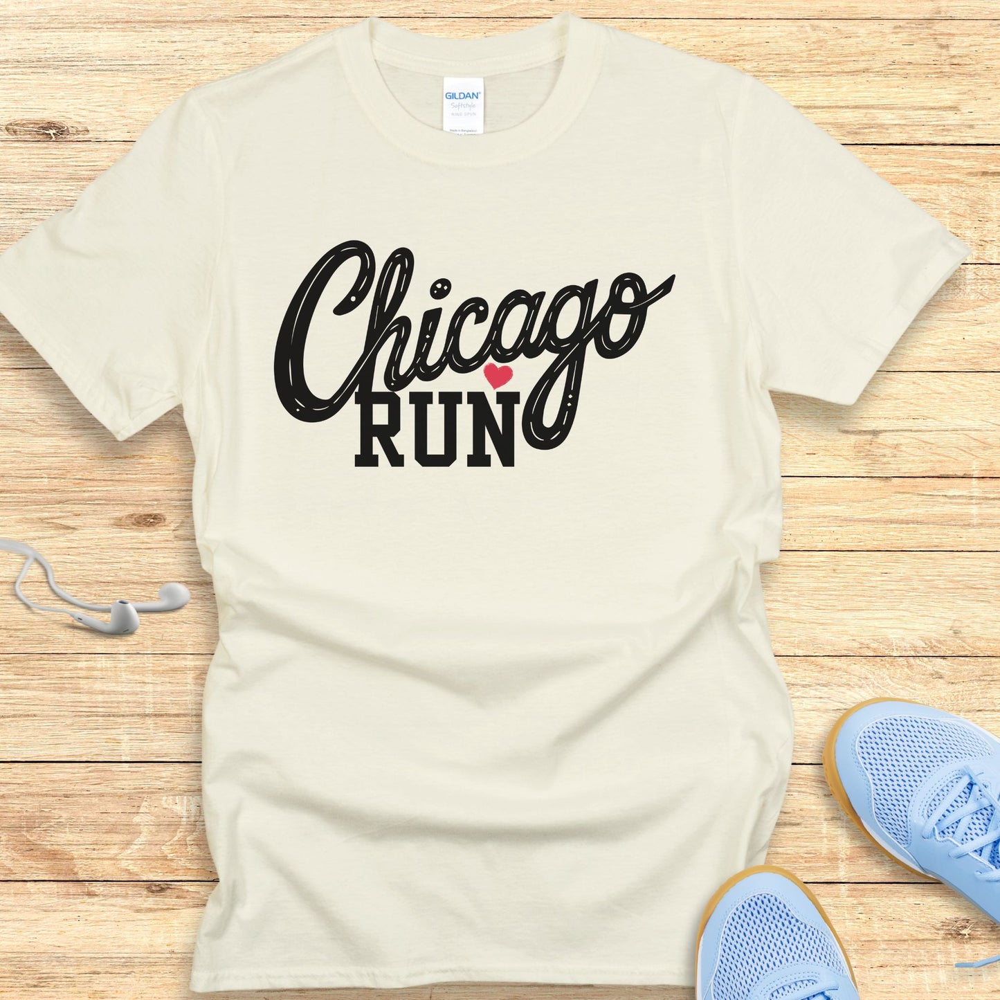Empowering Running T-Shirt for Women Shirt Chicago Race Day Run