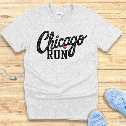 Empowering Running T-Shirt for Women Shirt Chicago Race Day Run