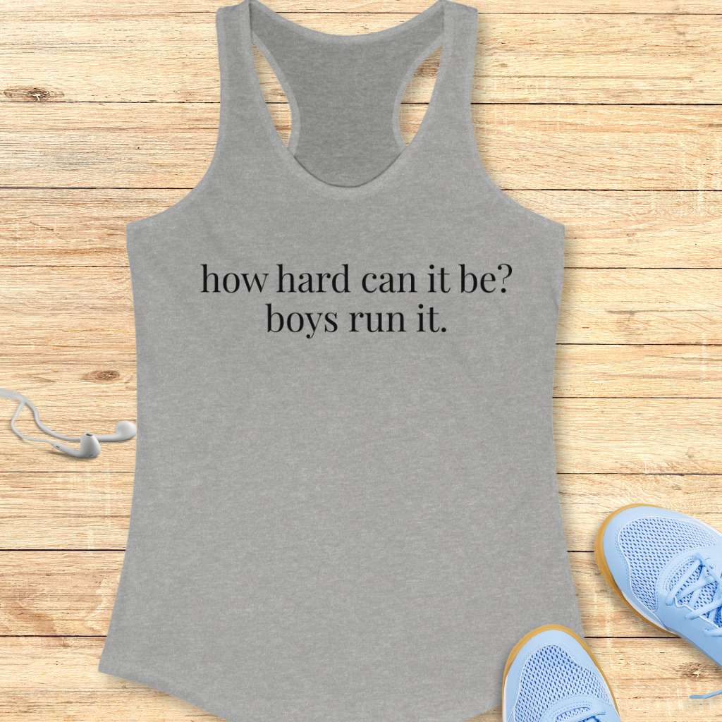 Boys Run It Tank Top