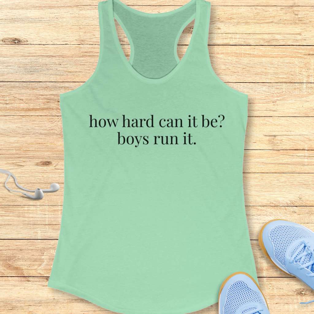 Boys Run It Tank Top