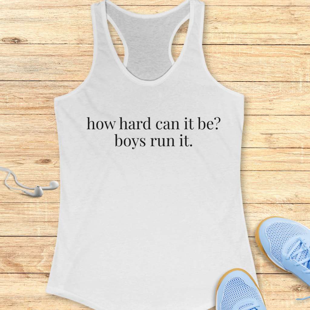 Boys Run It Tank Top