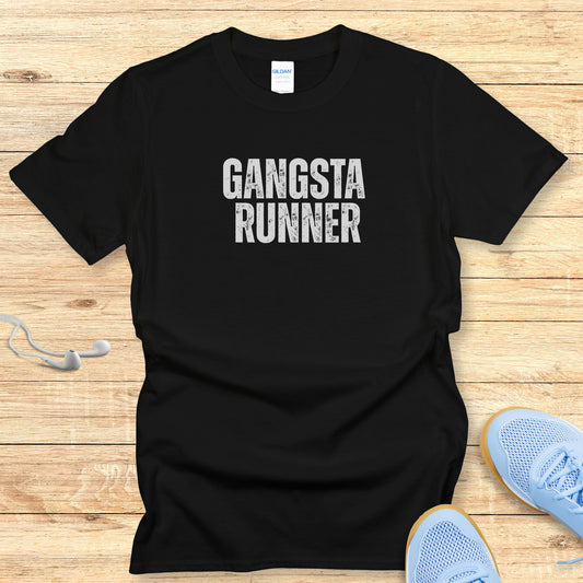 Empowering Running Shirt for Women T-Shirt Gangsta