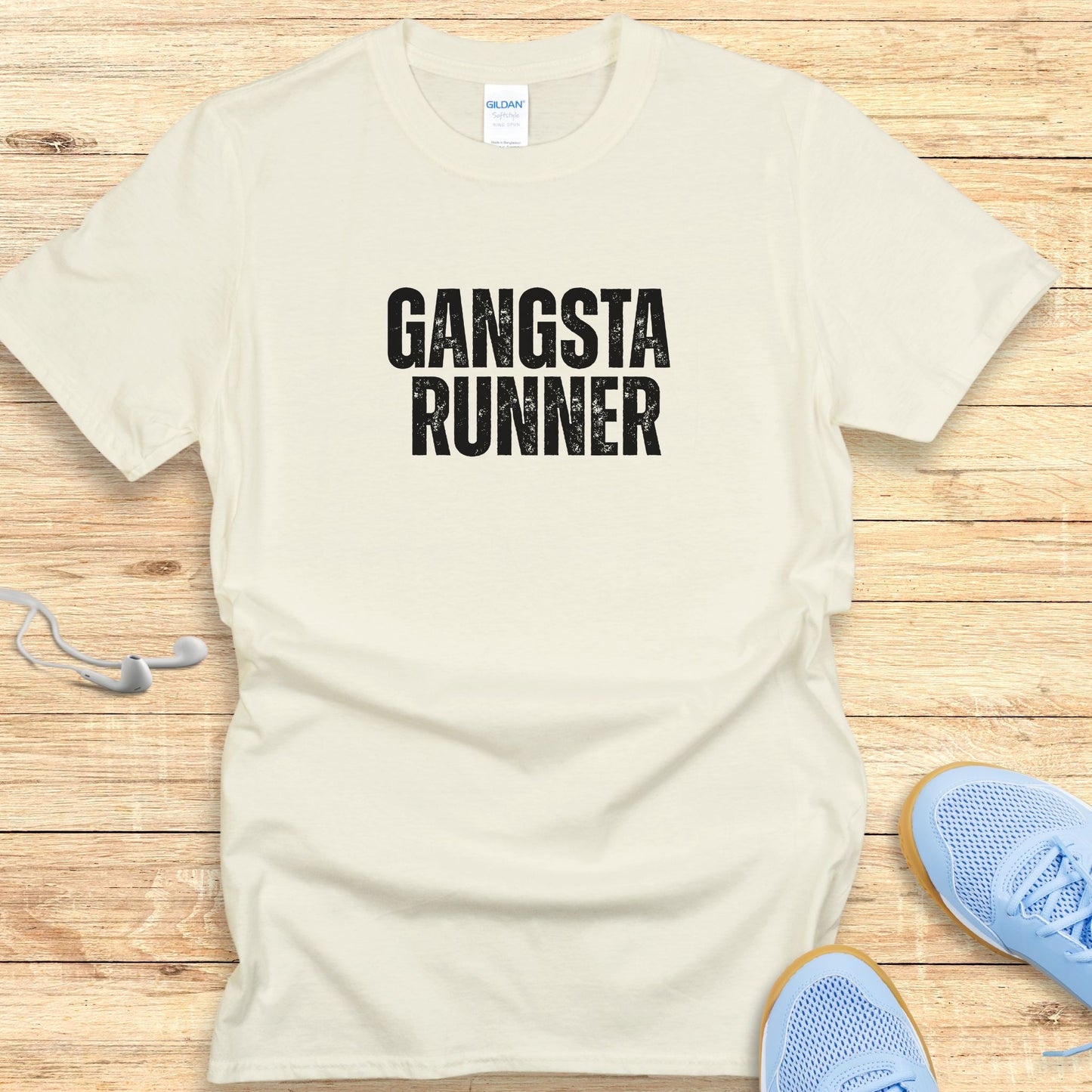 Empowering Running Shirt for Women T-Shirt Gangsta