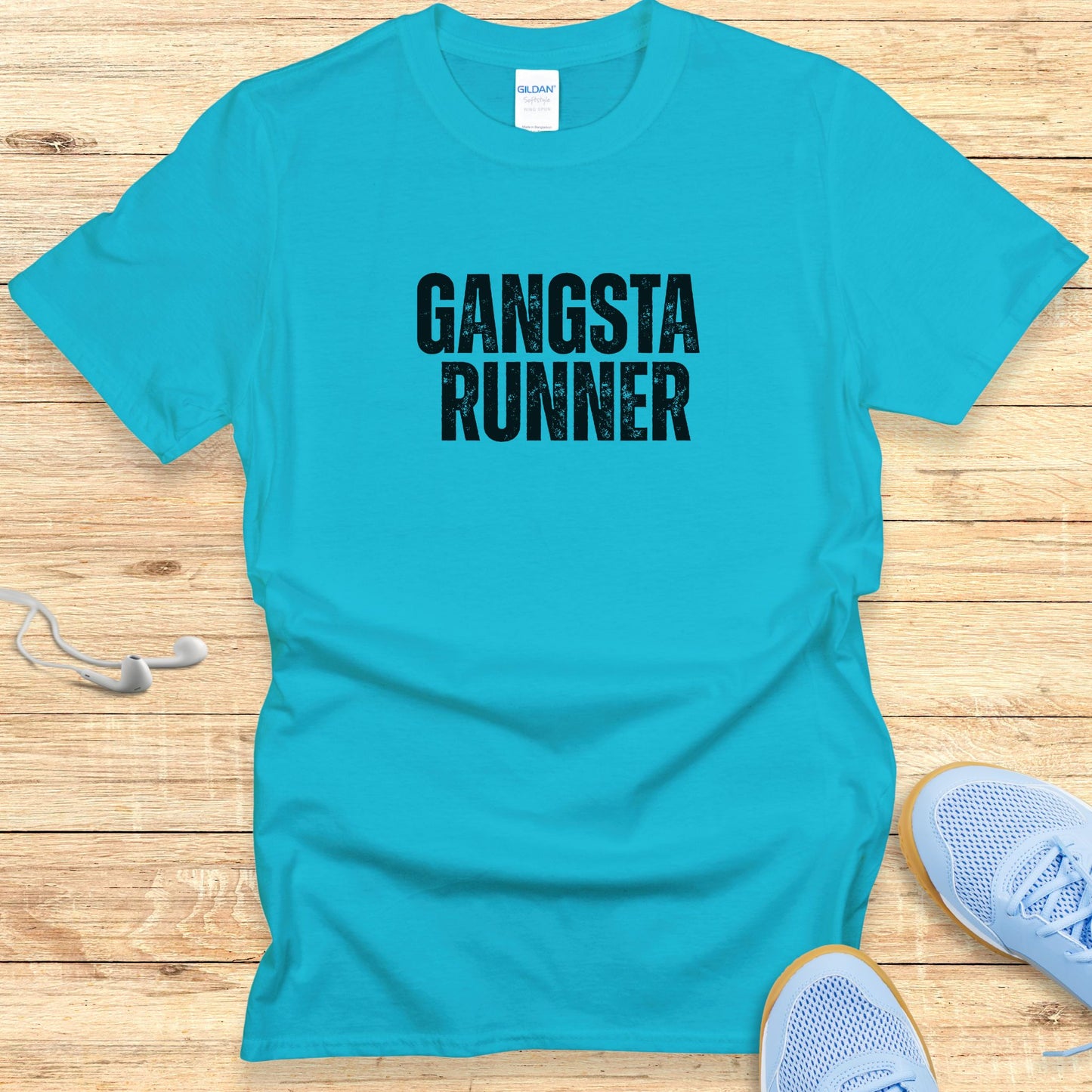Empowering Running Shirt for Women T-Shirt Gangsta