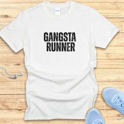 Empowering Running Shirt for Women T-Shirt Gangsta