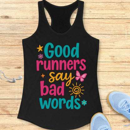 Say Bad Words Tank Top