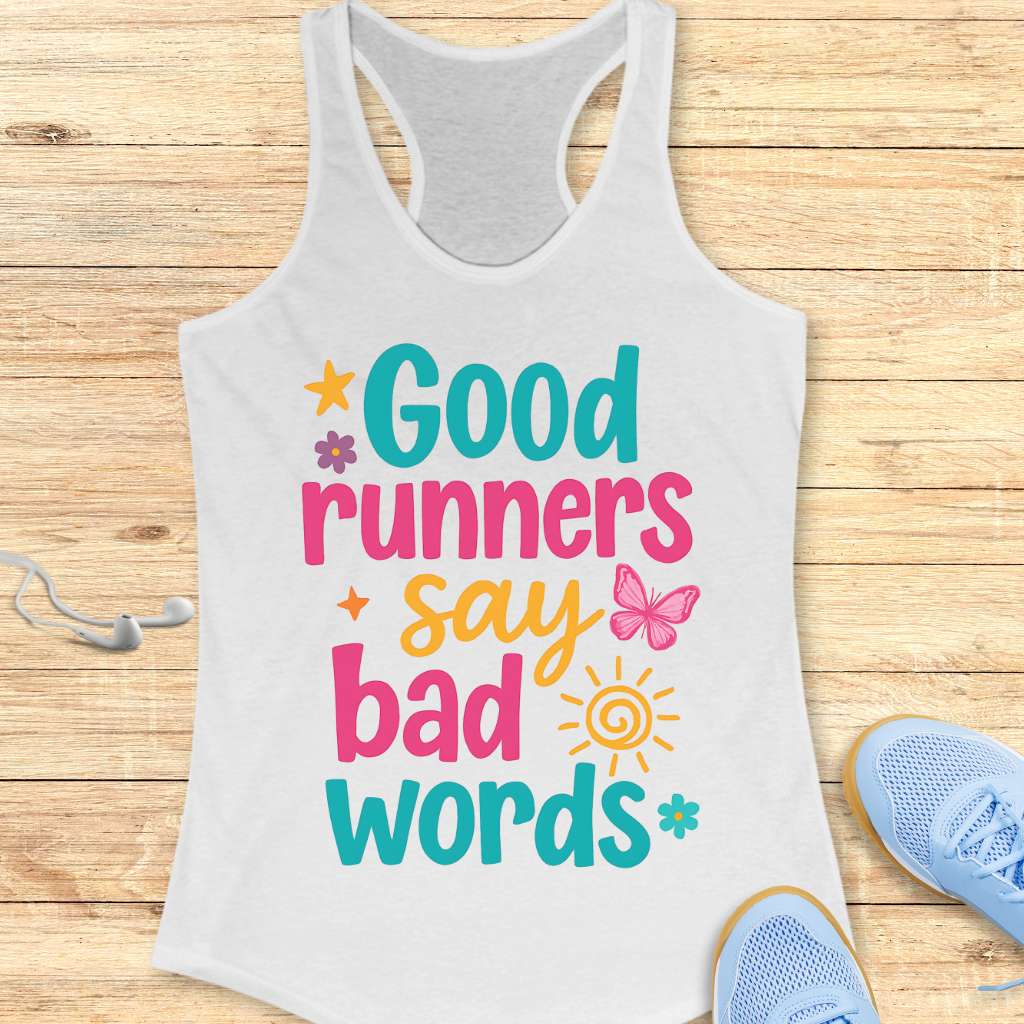 Say Bad Words Tank Top