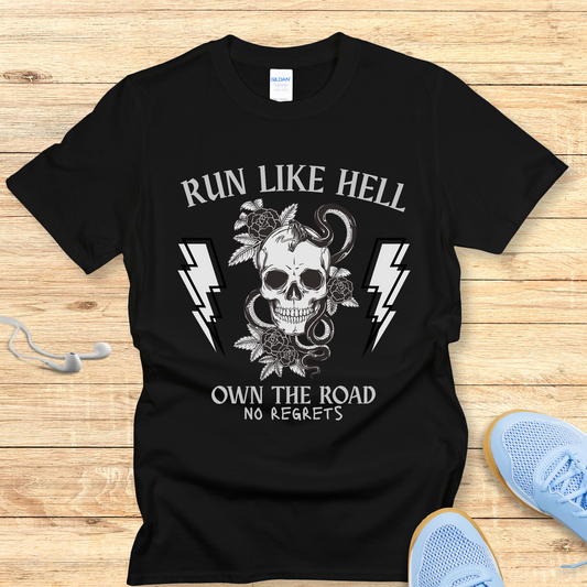 Running Shirt for Women Empowering TShirt Own The Road