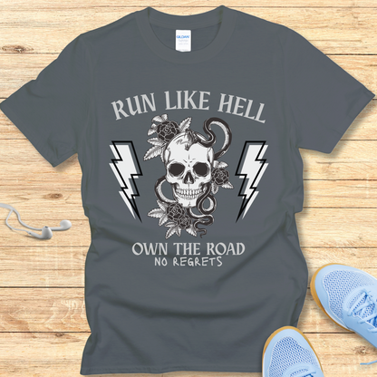 Running Shirt for Women Empowering TShirt Own The Road